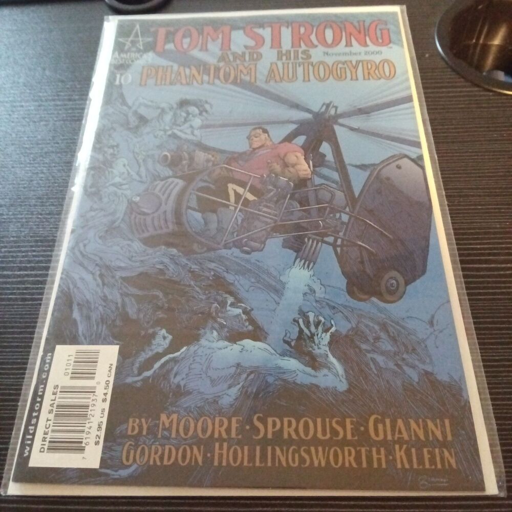 Tom Strong and his phantom autogyro #10 Americas best Comics 2000